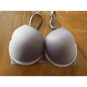 Victoria's Secret Body‎ Perfect Shape Gray Push Up Bra 32DDD